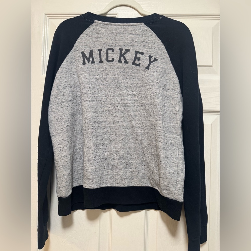 Disney Mickey Mouse Raglan Sweatshirt - Picture 5 of 7